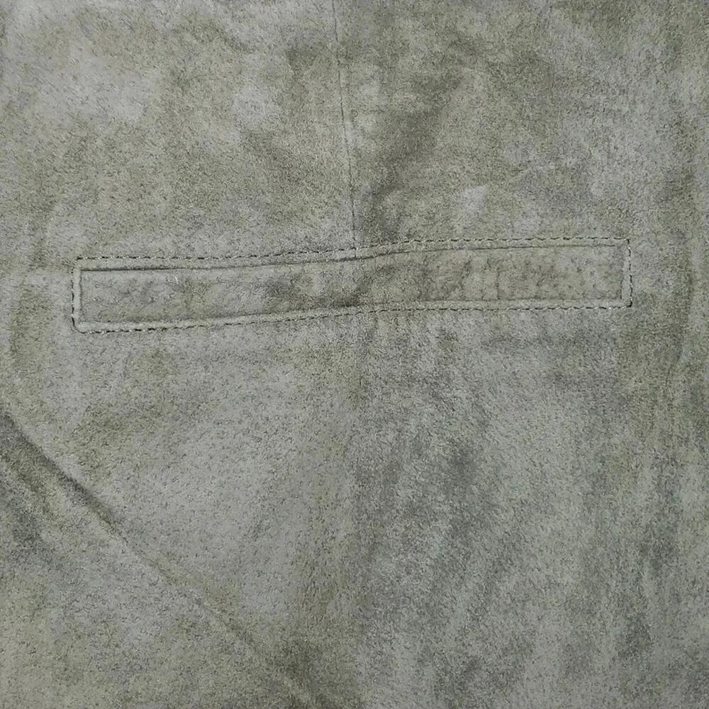 Blank NYC 100% Leather Lined Drawstring Double Clasp Shorts NWT - Picture 8 of 16